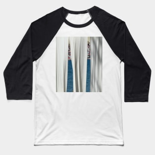 Behind the curtain. Baseball T-Shirt